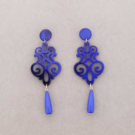 PENDIENTES RESINA FILIGRANA