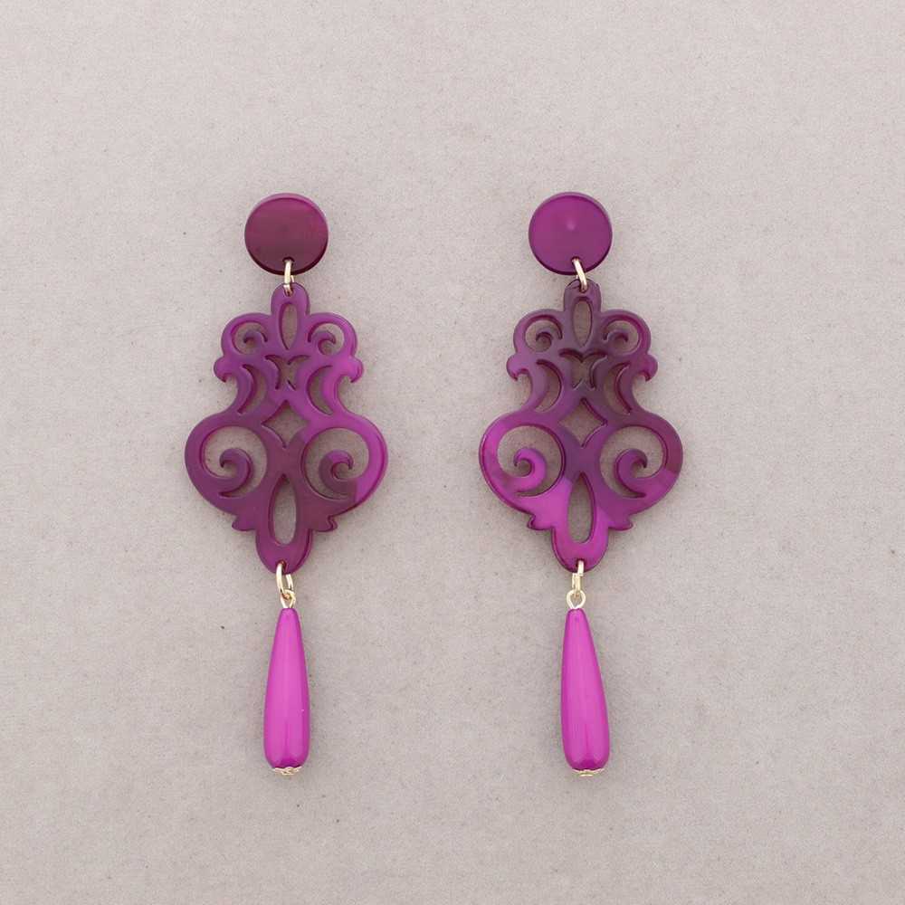 PENDIENTES RESINA FILIGRANA