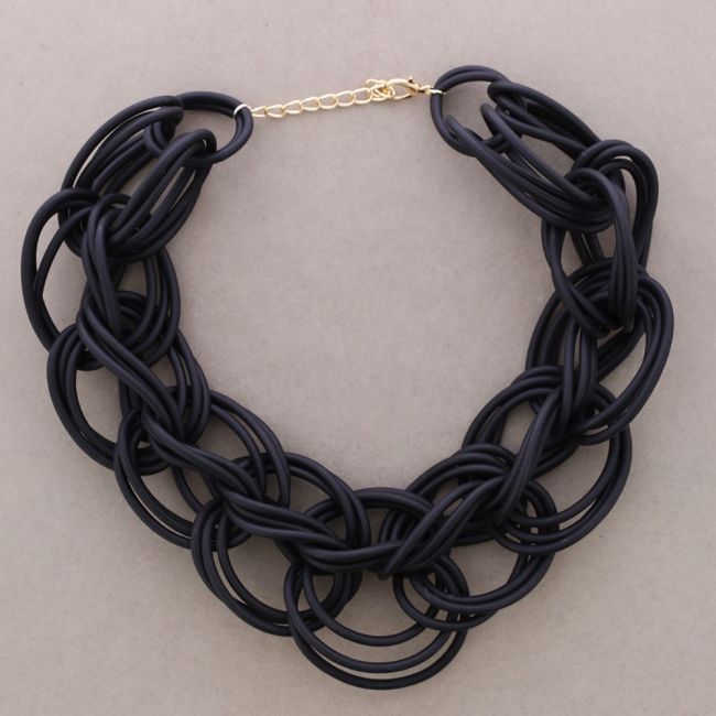 RUBBER LINK NECKLACE