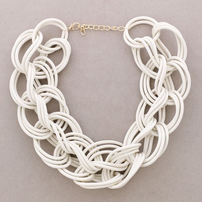 RUBBER LINK NECKLACE