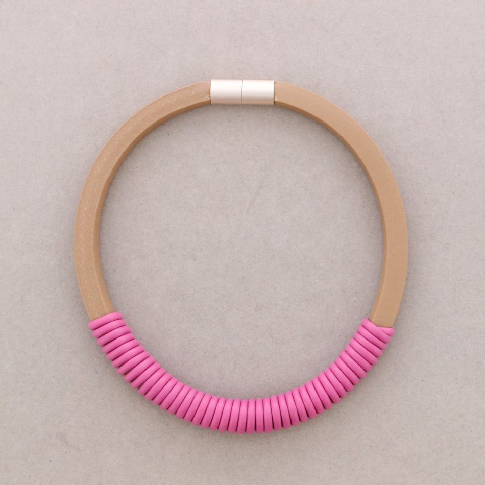 SPIRAL RUBBER MAGNET CHOKER