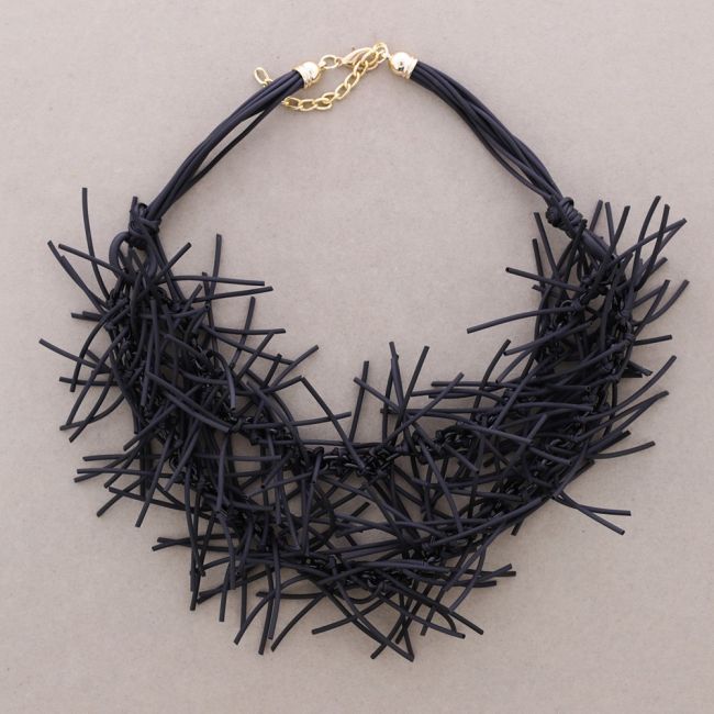 DOUBLE RUBBER KNOT CHOKER