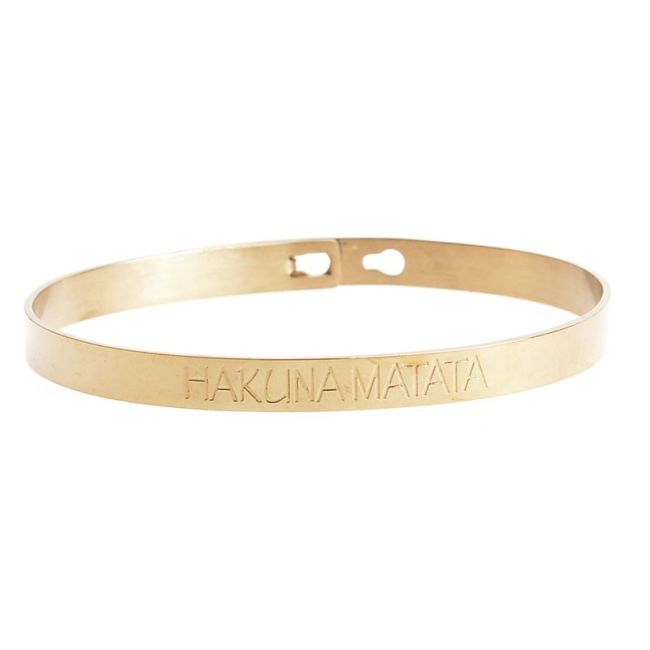RIGID STEEL MESSAGE BRACELET