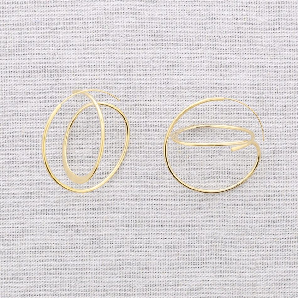 MINIMAL STEEL EARRINGS