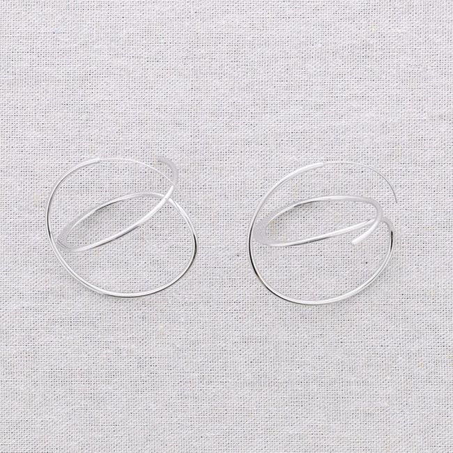 PENDIENTES ACERO MINIMAL