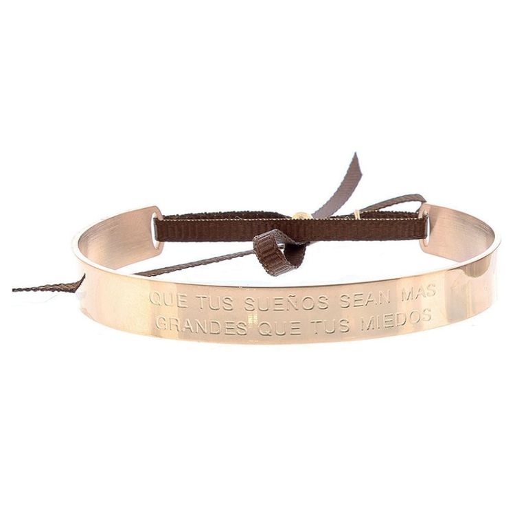 RIGID STEEL MESSAGE BRACELET
