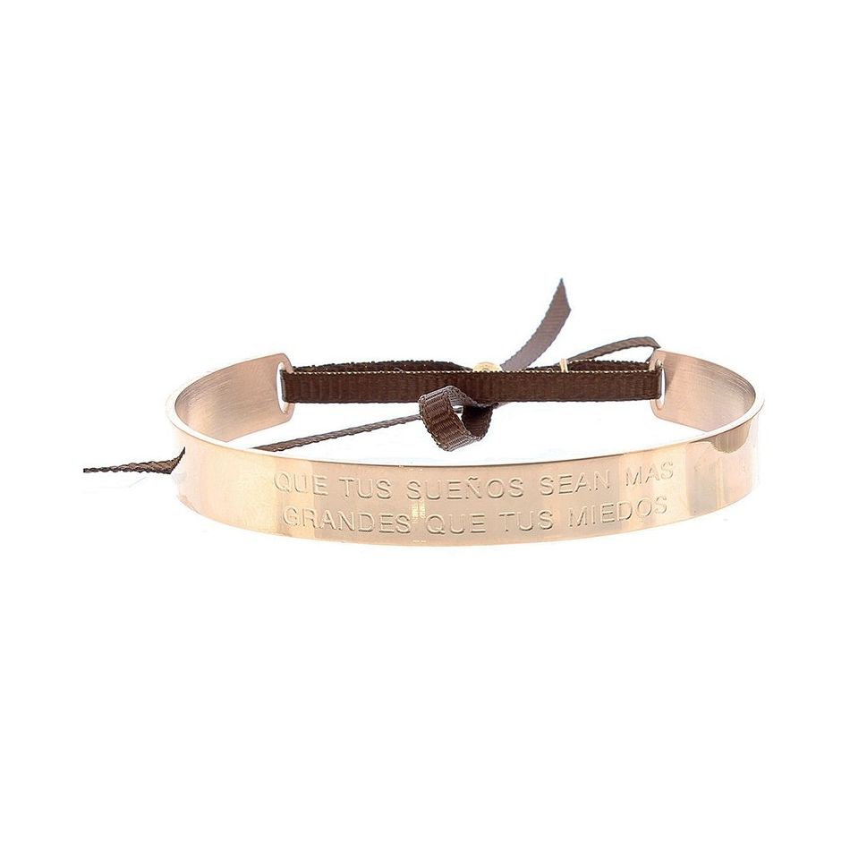 RIGID STEEL MESSAGE BRACELET