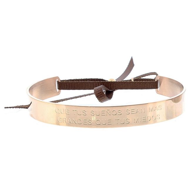 PULSERA RÍGIDA ACERO MENSAJE