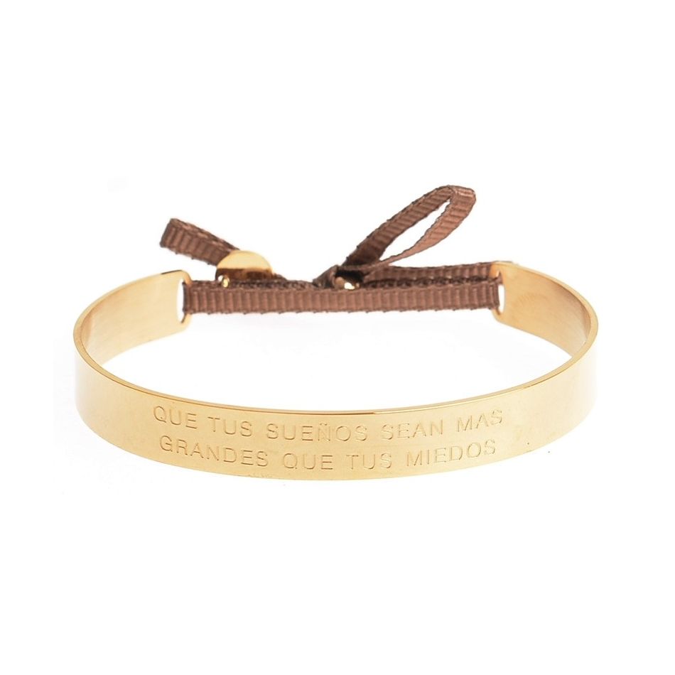 RIGID STEEL MESSAGE BRACELET