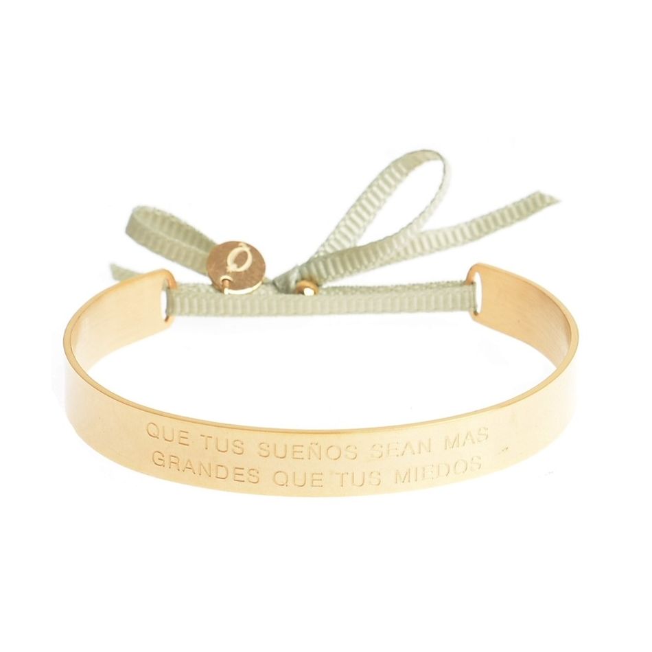 PULSERA RÍGIDA ACERO MENSAJE