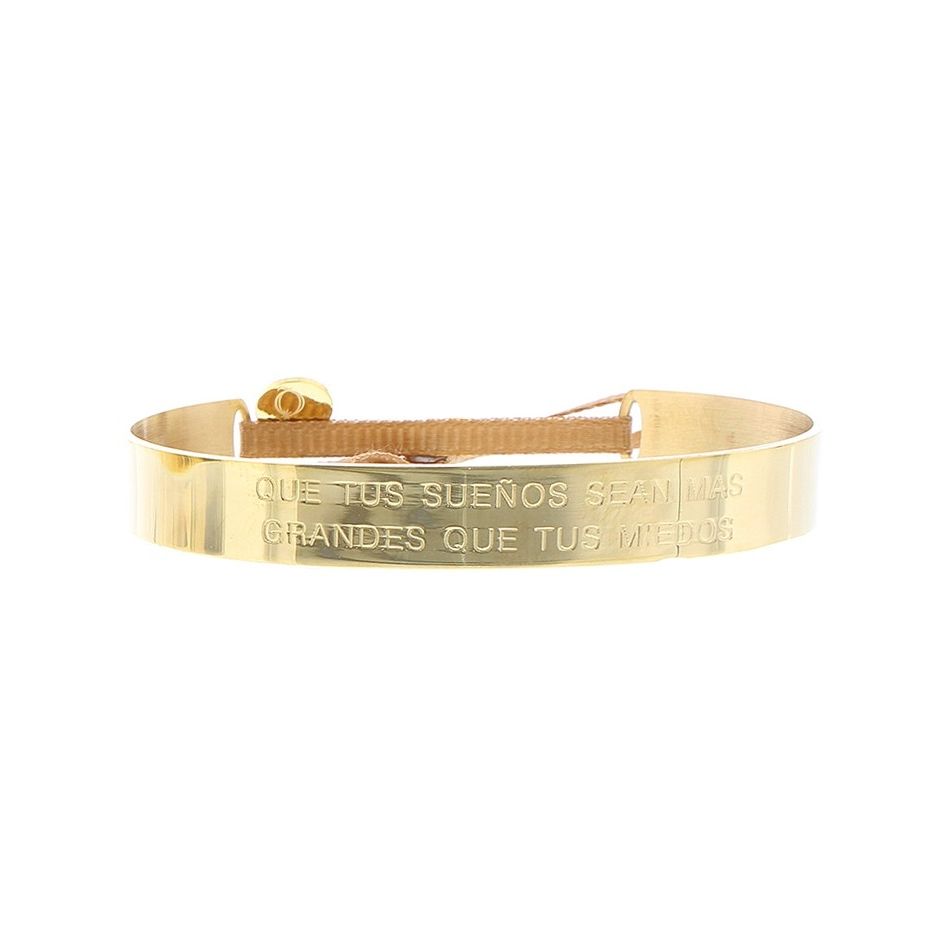 RIGID STEEL MESSAGE BRACELET