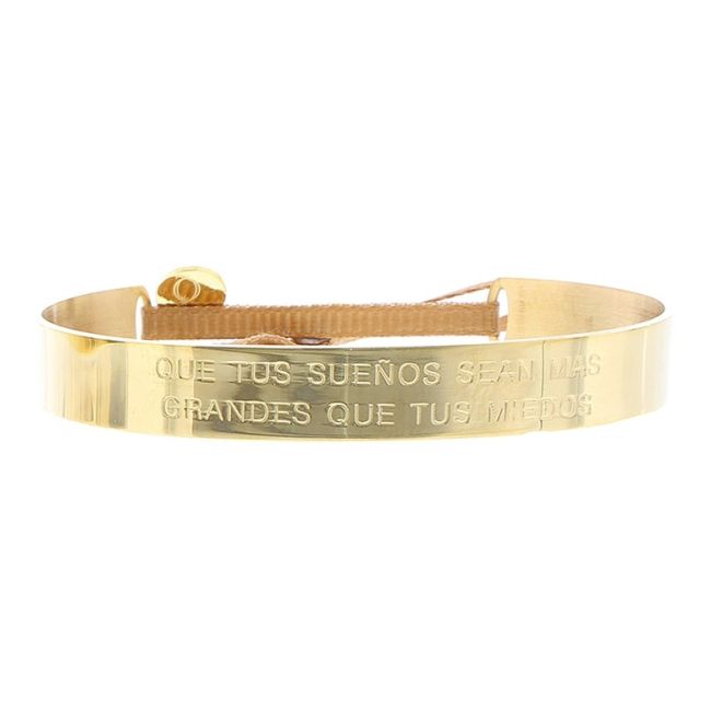 PULSERA RÍGIDA ACERO MENSAJE