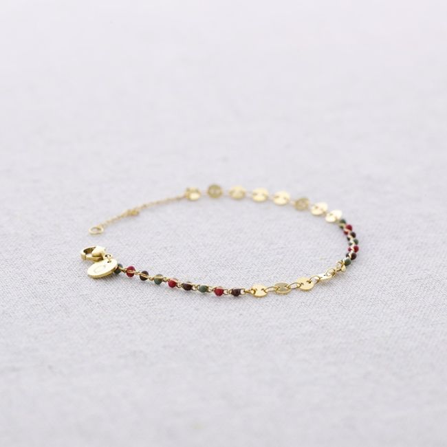 STEEL ENAMEL BRACELET