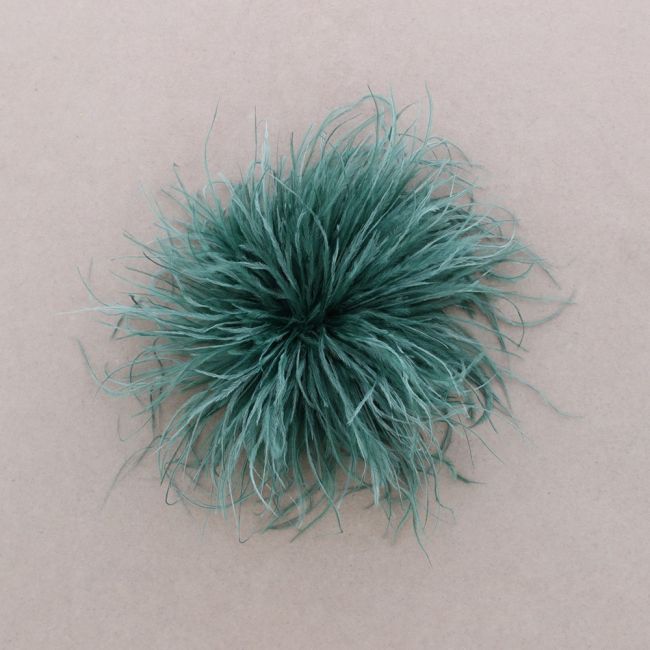 BROCHE PLUMAS AVESTRUZ 8-10 CM
