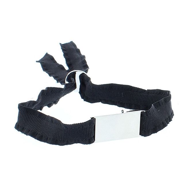 PULSERA CINTA CHAPA ACERO