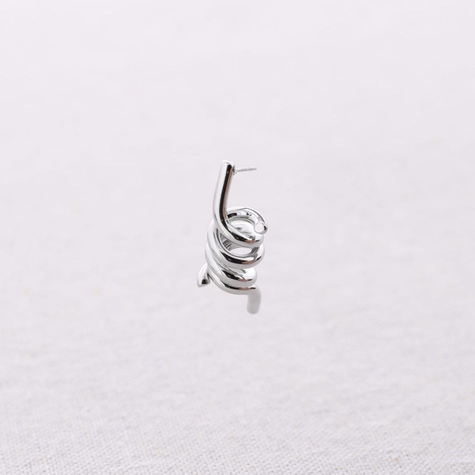 MULTI SPIRAL STEEL EARRINGS