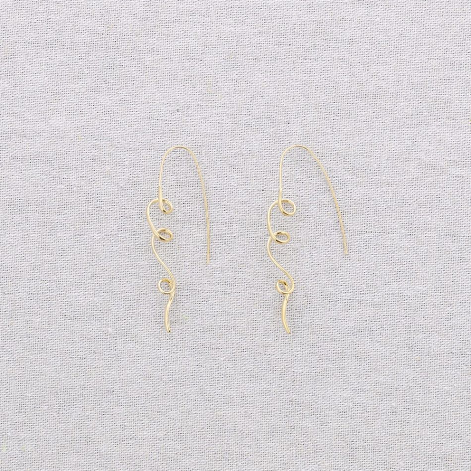 PENDIENTES ACERO ESPIRAL