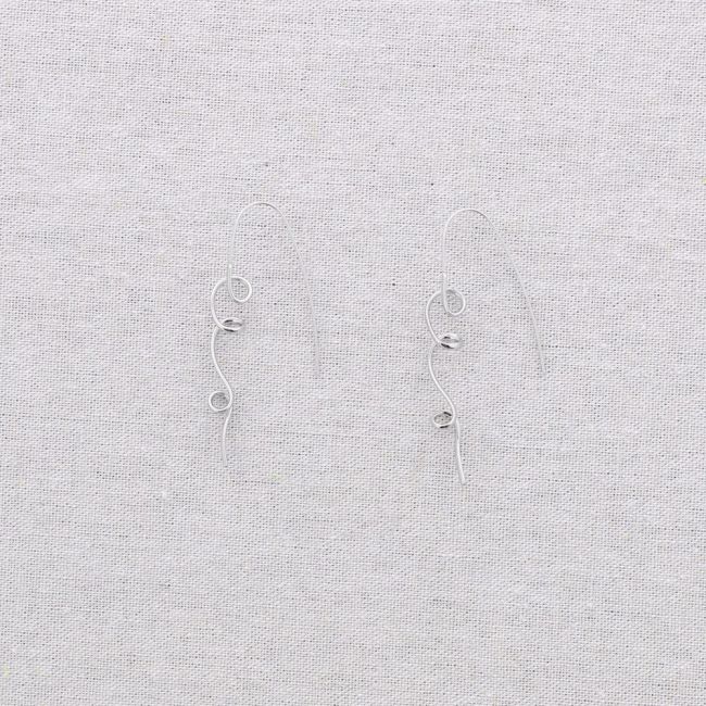 PENDIENTES ACERO ESPIRAL