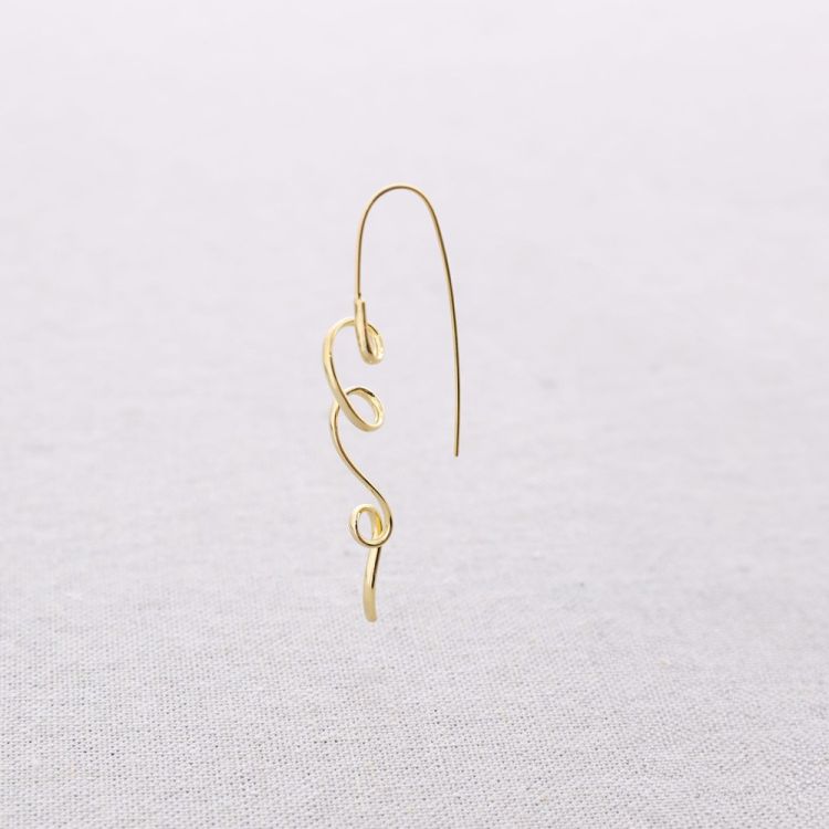 PENDIENTES ACERO ESPIRAL