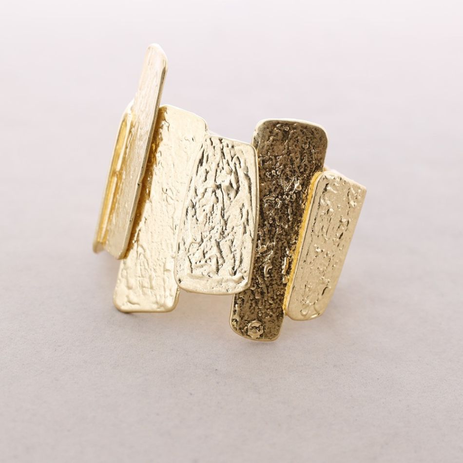 ELASTIC METAL BEADS BRACELET
