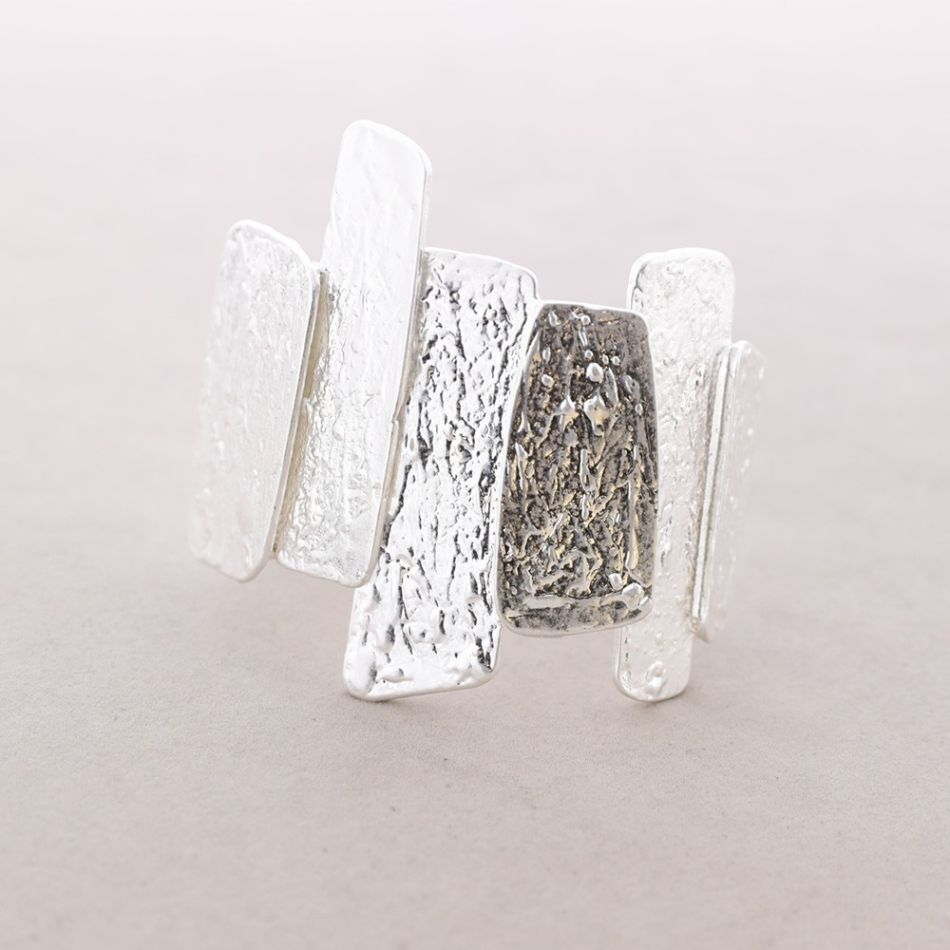 PULSERA ELÁSTICA CUENTAS METAL