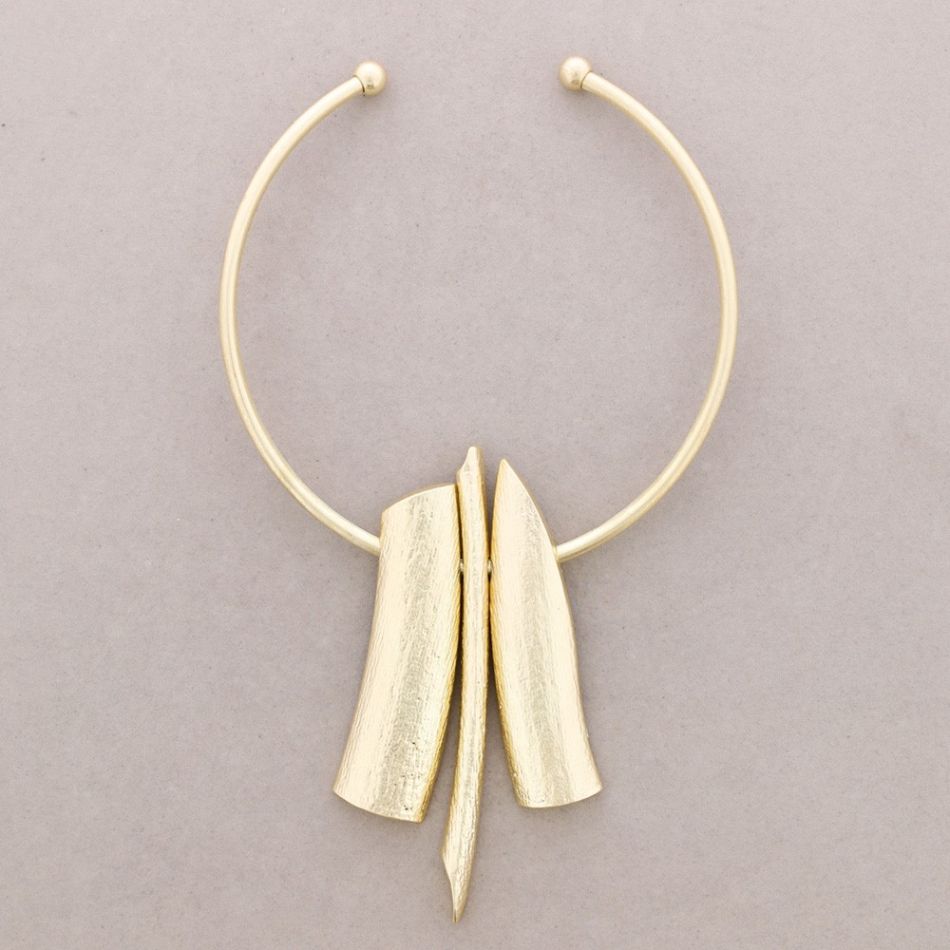 METAL PENDANT CHOKER