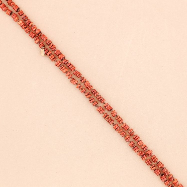 COLLAR LARGO CUENTAS NÁCAR 1.2Mx8MM