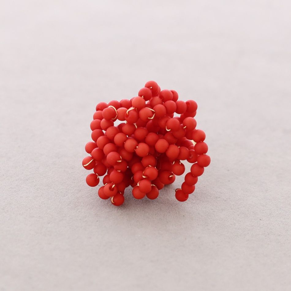 ANILLO FLEXIBLE CUENTAS RESINA