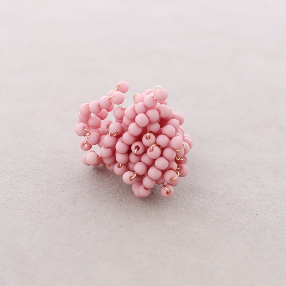 ANILLO FLEXIBLE CUENTAS RESINA