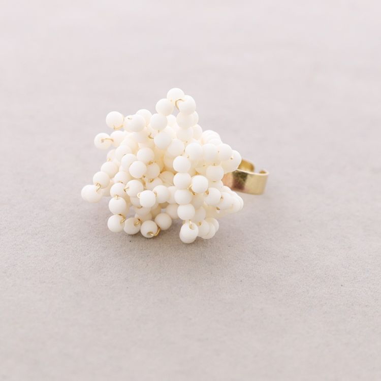 ANILLO FLEXIBLE CUENTAS RESINA 2