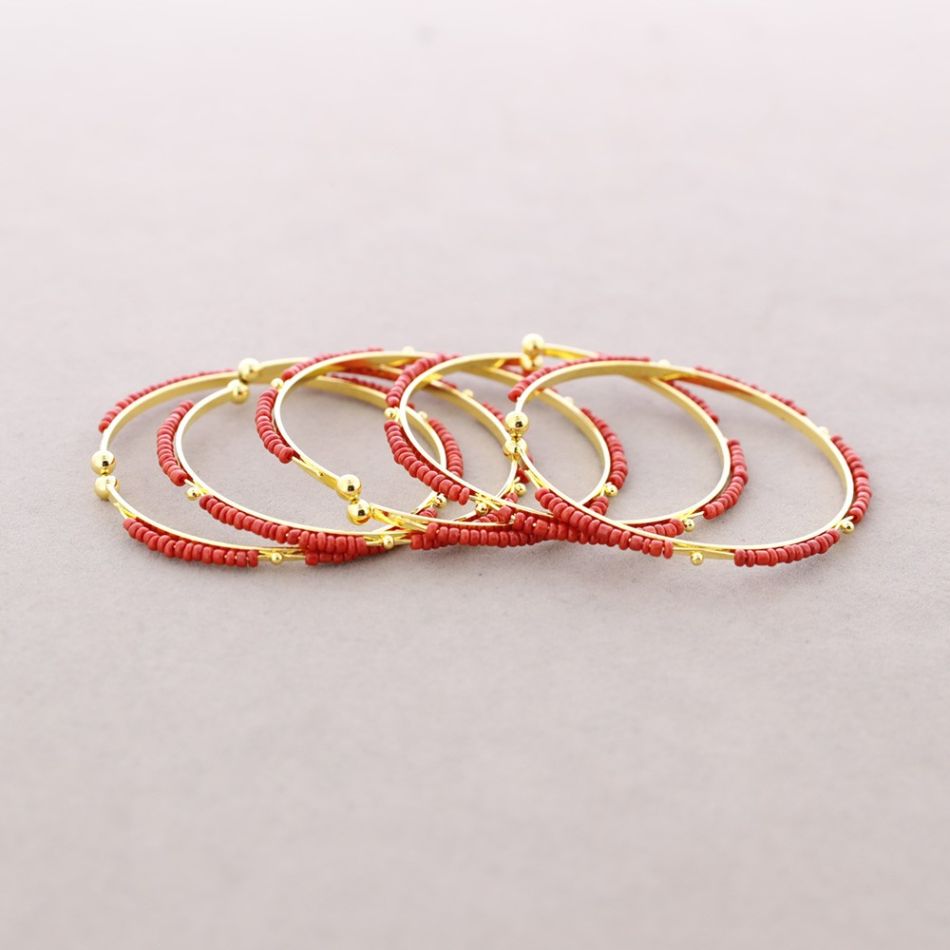 METAL BEADS BRACELET