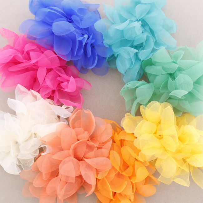 BROCHE FLOR GASA 15*22CM