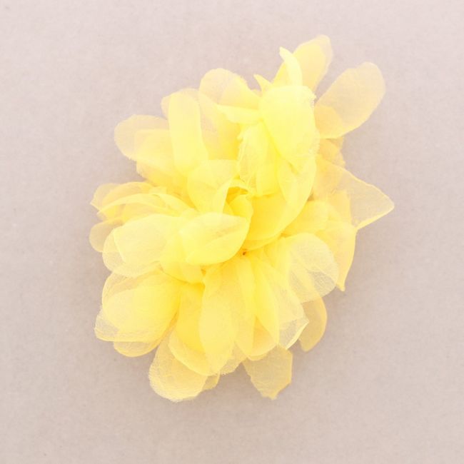 BROCHE FLOR GASA 15*22CM