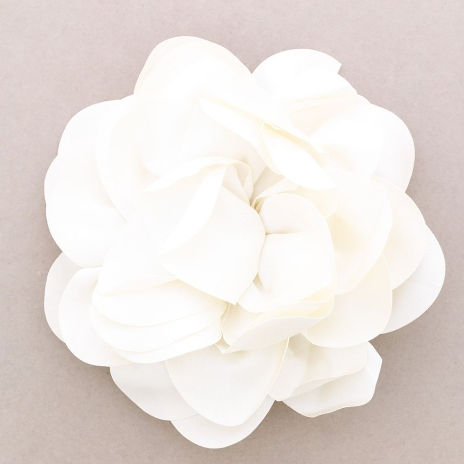 BROCHE FLOR TELA 20CM