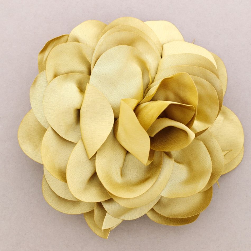 BROCHE FLOR TELA 20CM