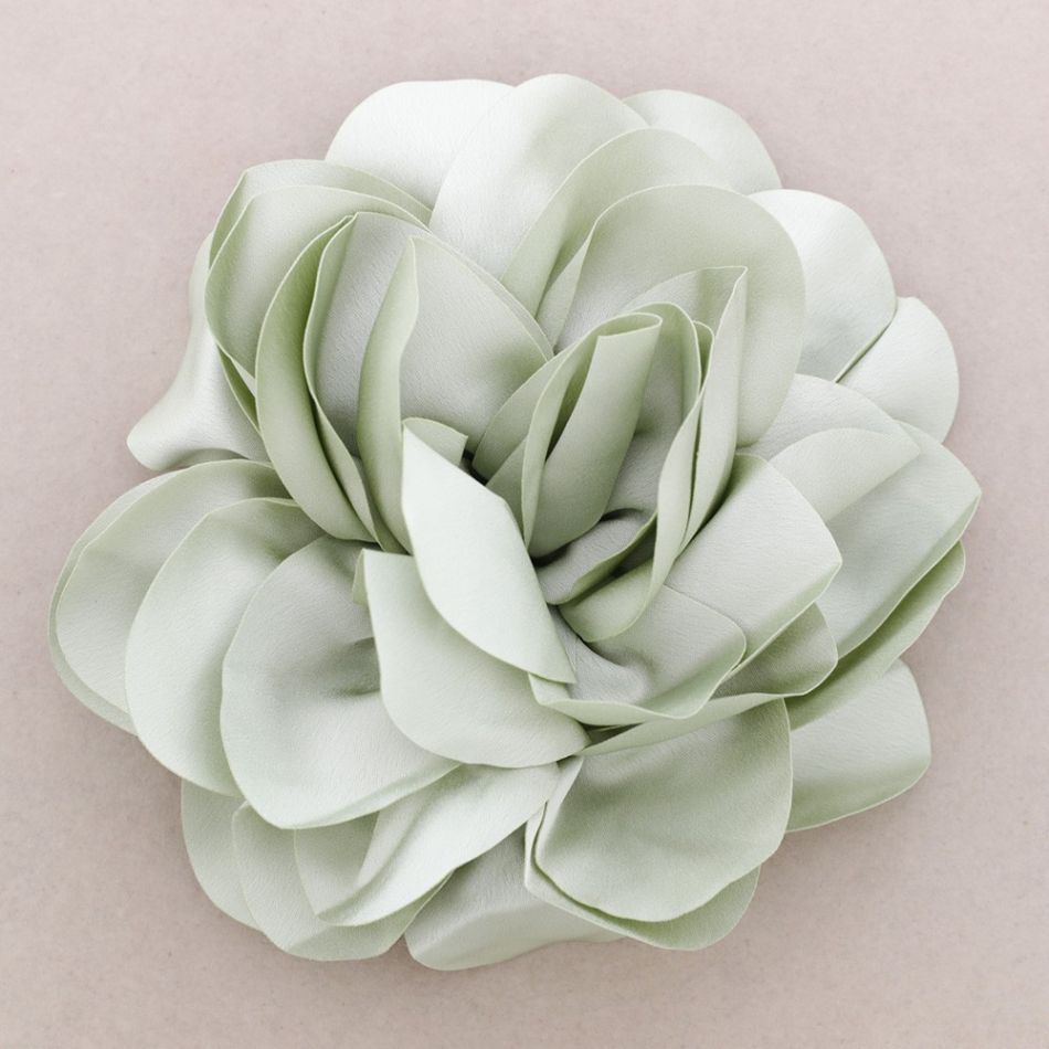 BROCHE FLOR TELA 20CM