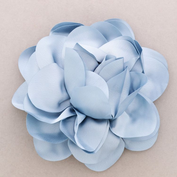BROCHE FLOR TELA 20CM