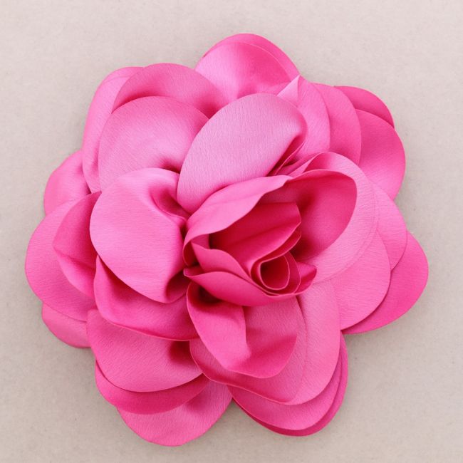 BROCHE FLOR TELA 20CM