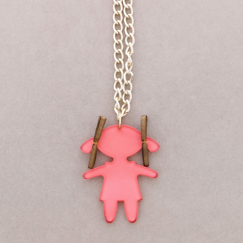 COLLAR LARGO COLG. MUÑECA