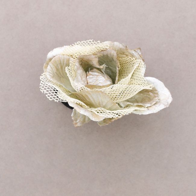 FLOWER BROOCH 10CM