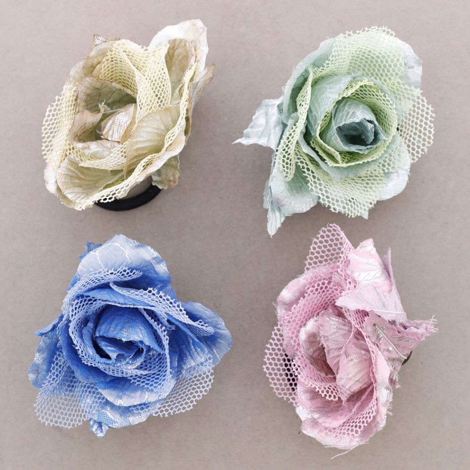 FLOWER BROOCH 10CM