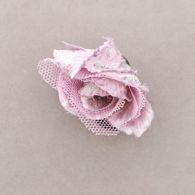FLOWER BROOCH 10CM