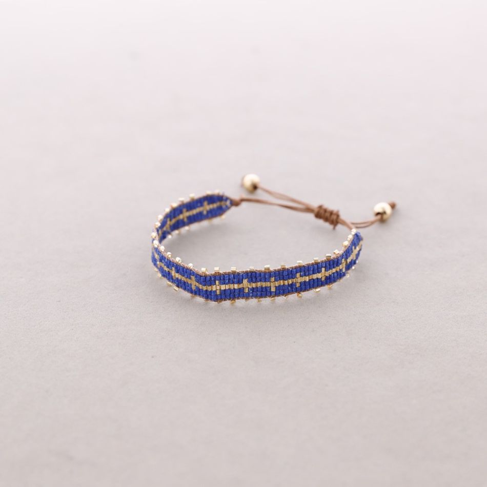 ETHNIC MACRAME BEADS BRACELET
