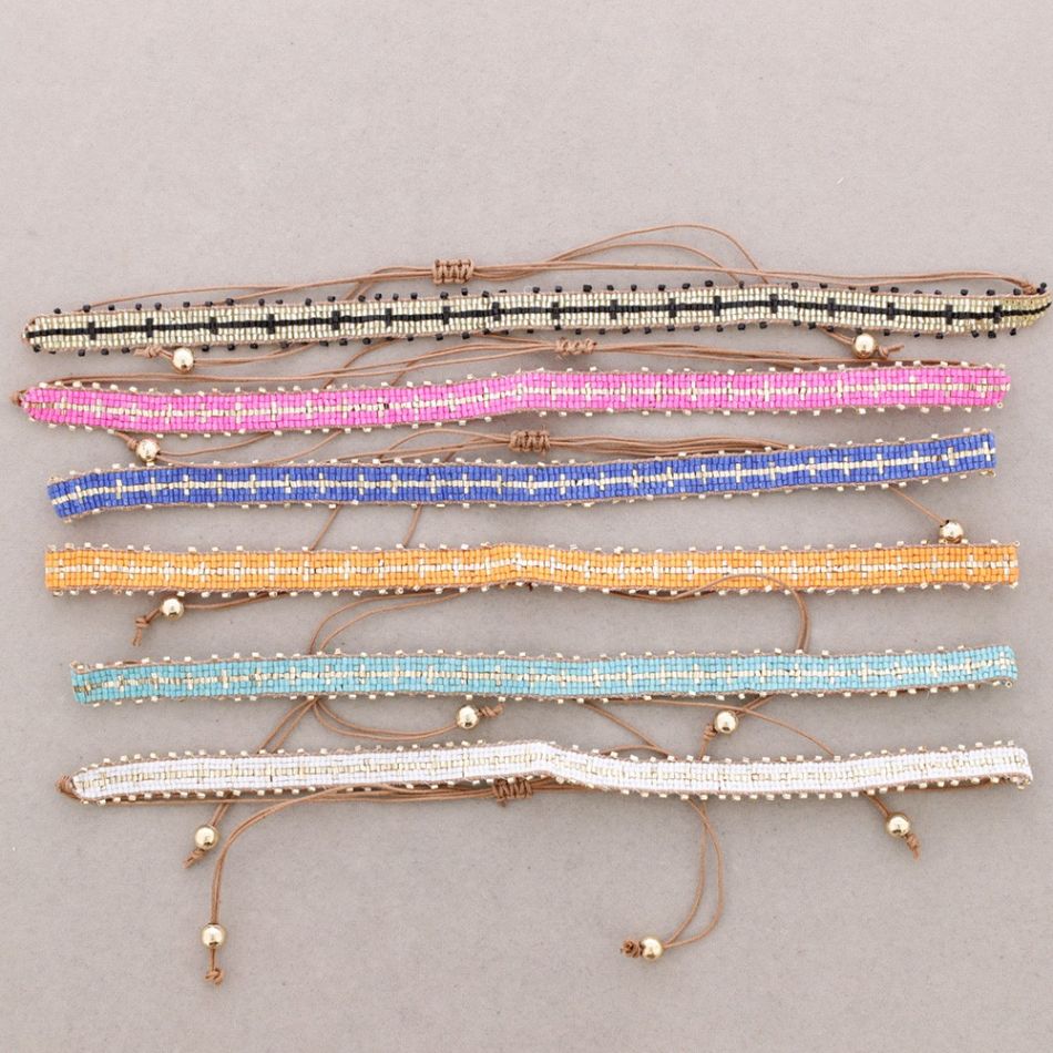 CHOKER ÉTNICO MACRAMÉ ABALORIOS