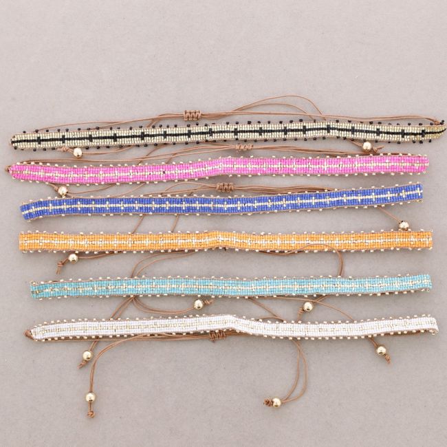 CHOKER ÉTNICO MACRAMÉ ABALORIOS