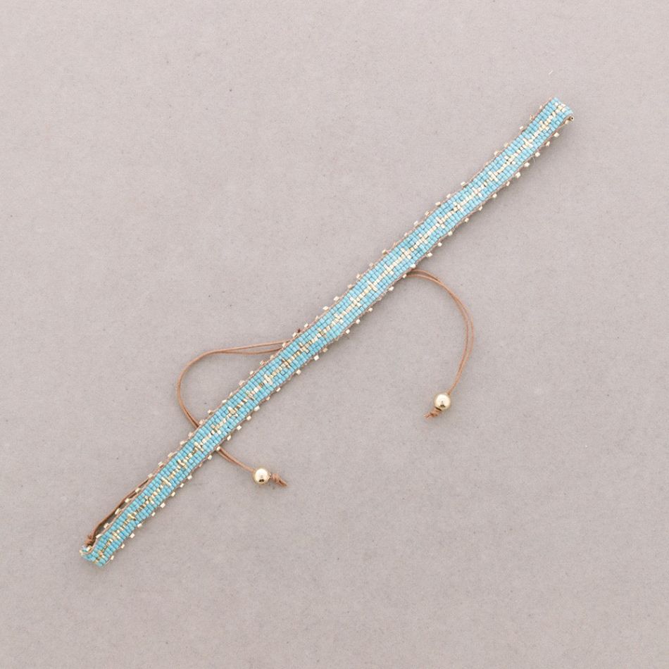 CHOKER ÉTNICO MACRAMÉ ABALORIOS