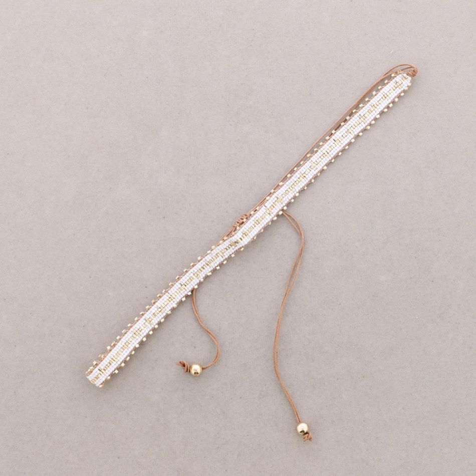 ETHNIC MACRAME BEADS CHOKER