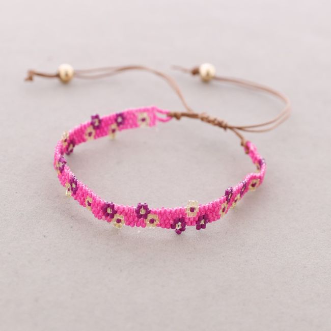 ETHNIC MACRAME BEADS BRACELET