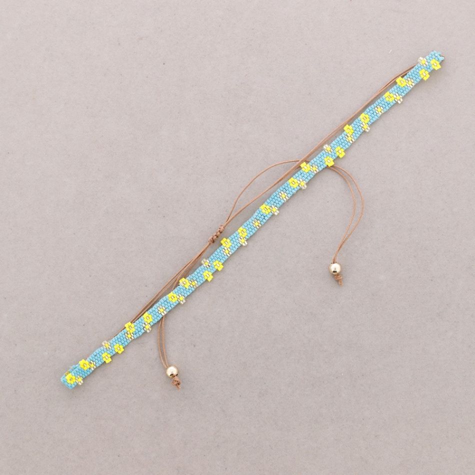CHOKER ÉTNICO MACRAMÉ ABALORIOS