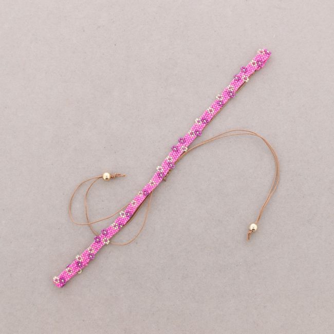 CHOKER ÉTNICO MACRAMÉ ABALORIOS